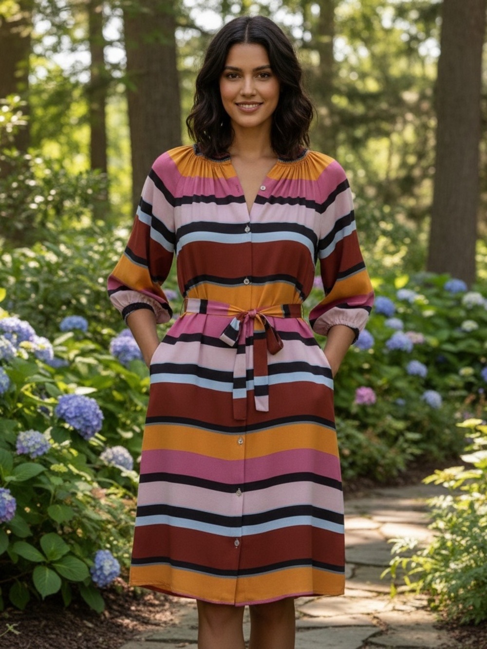 NEW • Tucker • Classic Knee Length Dress Mesa